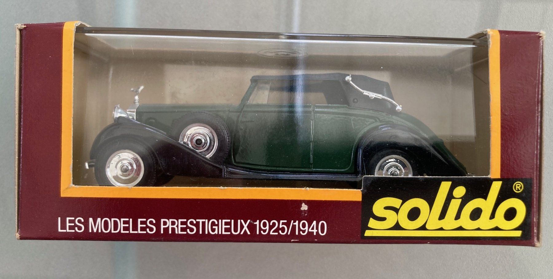 Solido Modellautos: Solido Rolls Royce Silver Wraith Cabriolet 1939 1:43 – Neu und originalverpackt aus Wolfhausen von signat
