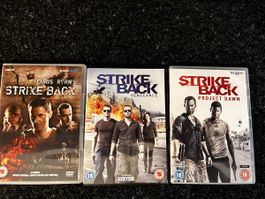 English DVD Strike Back seasons 1-2-3