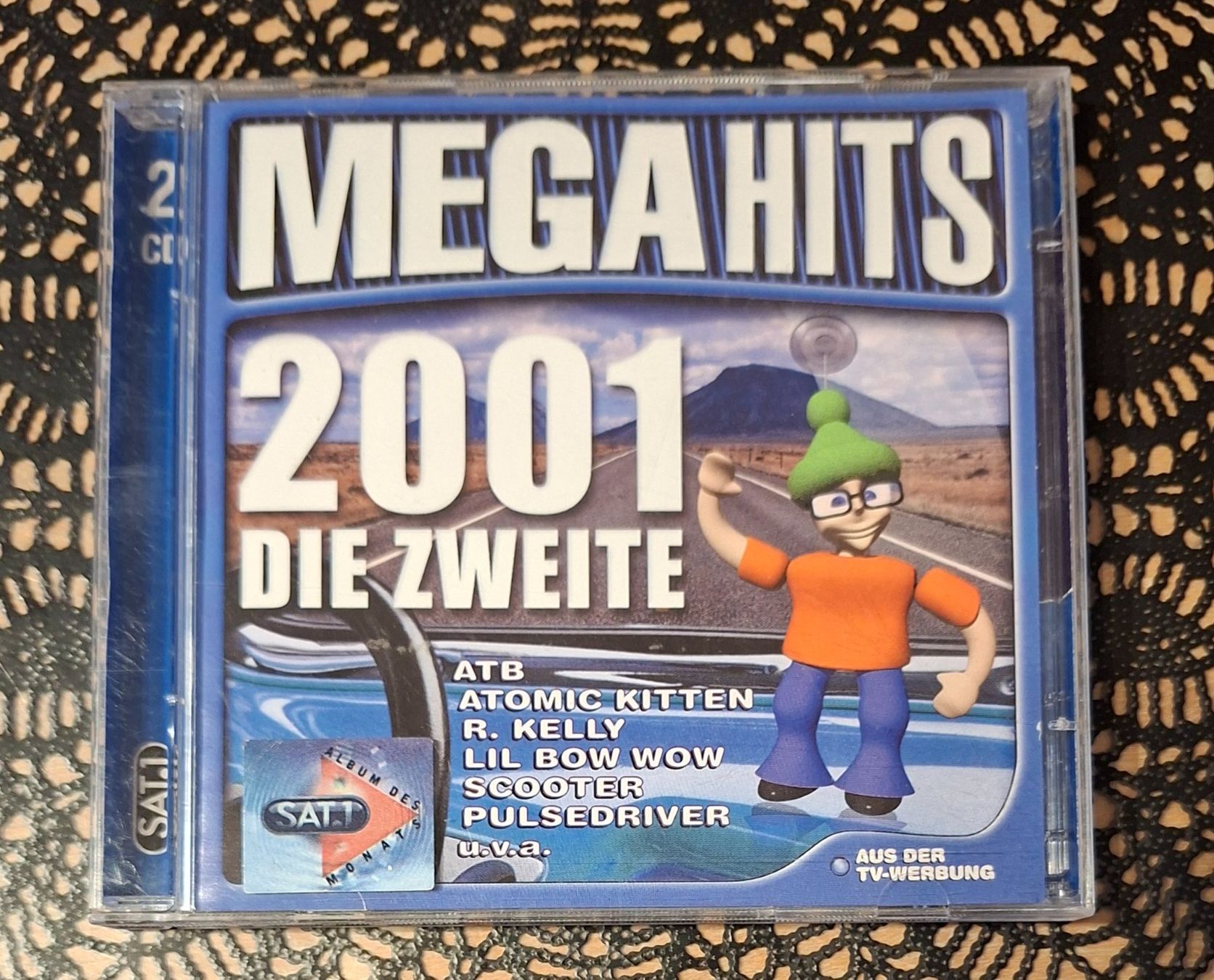 CD: Mega Hits 2001 Die Zweite, Pop Hit Compilation Sampler 2001 – Usato da Schönenberg TG venduto da breiti12