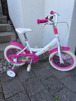 Kinderfahrrad Mädchen weiss pink Stützräder