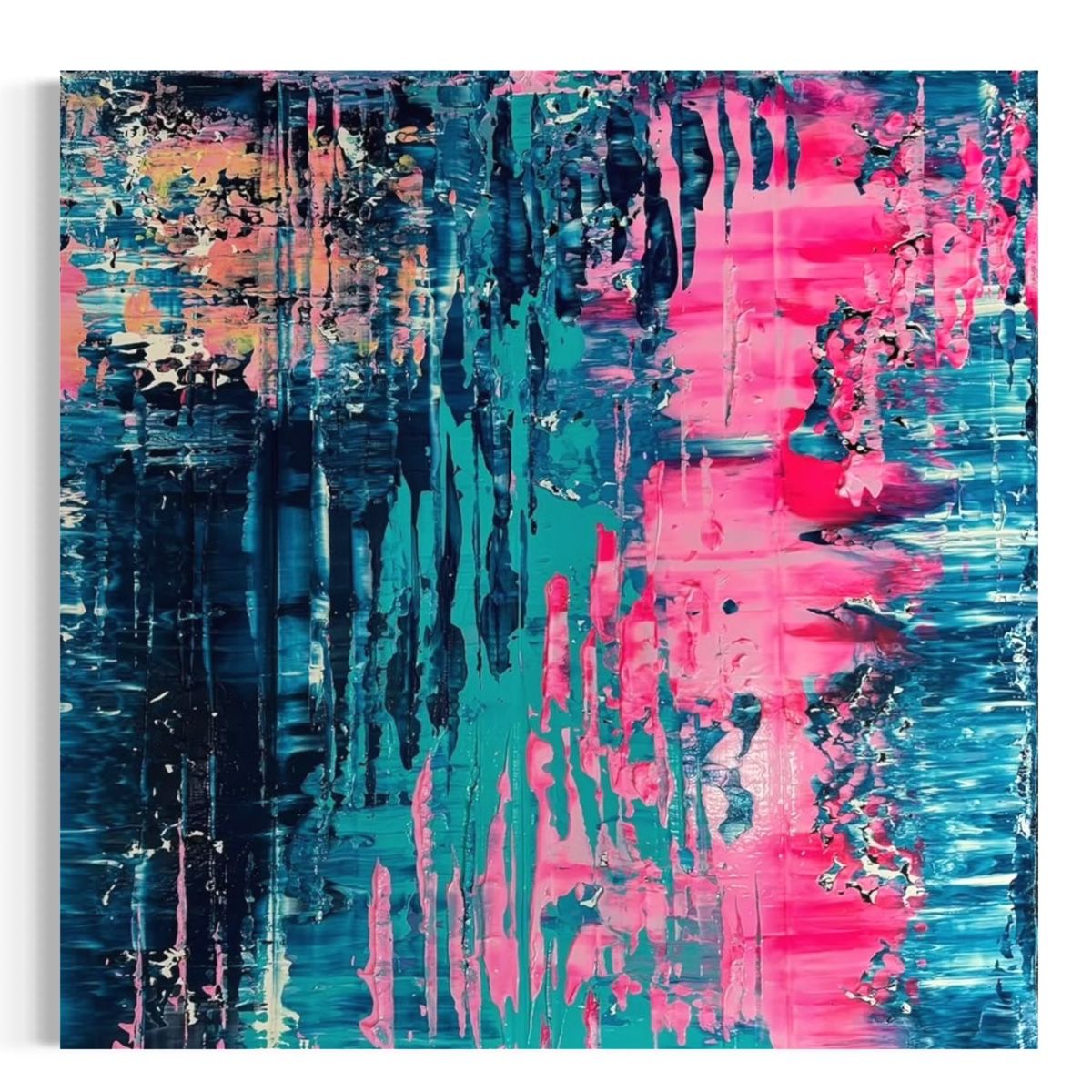 Dipinti: Original abstraktes Acrylbild 50x50 cm – Nuovo e nell'imballaggio originale da Kirchlindach venduto da GeibKeller