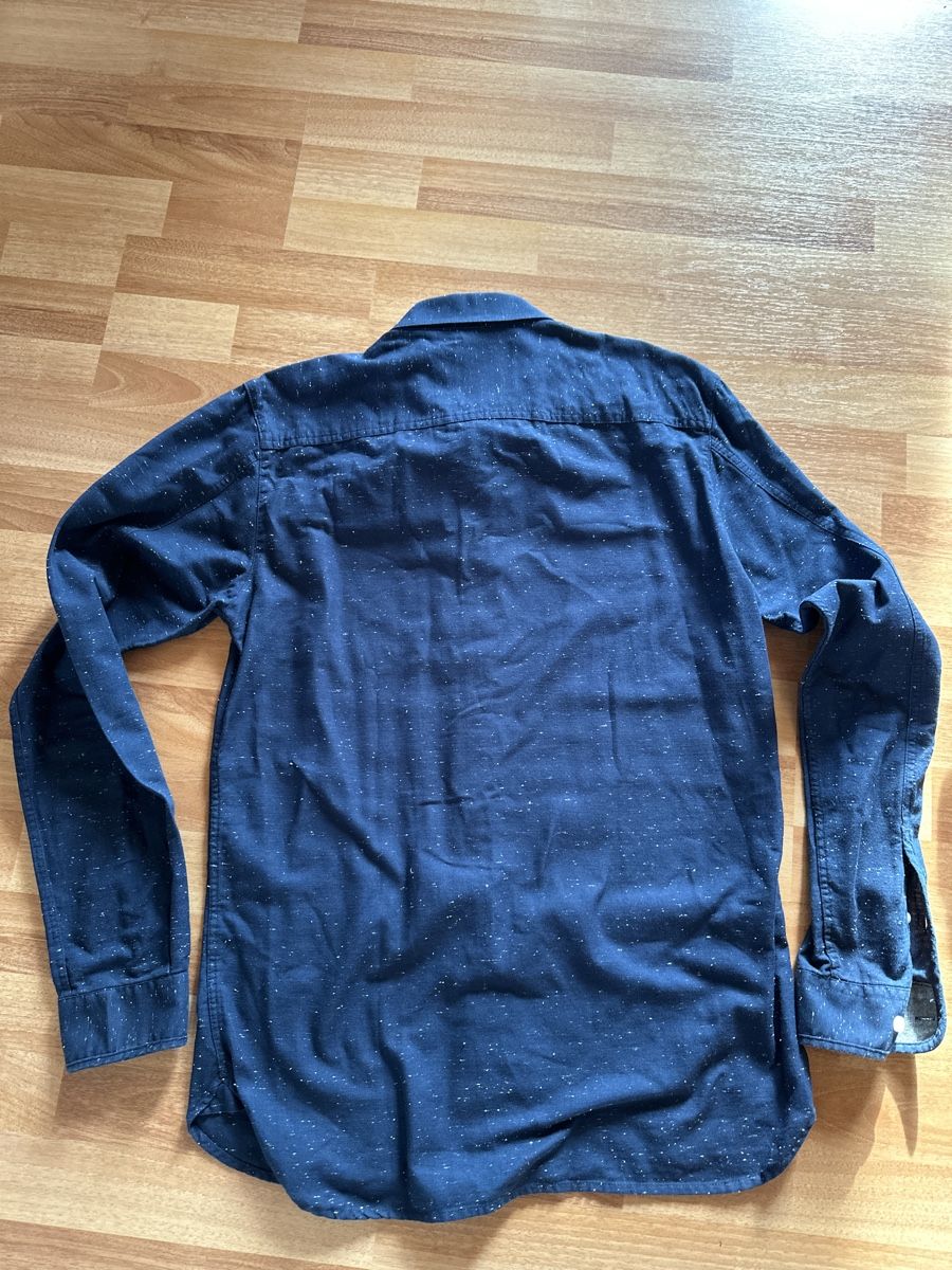 Hemden: Minimum Herrenhemd Grösse L Navy Blau weisse Punkte – Gebraucht aus St. Gallen von mai_2lcj 1