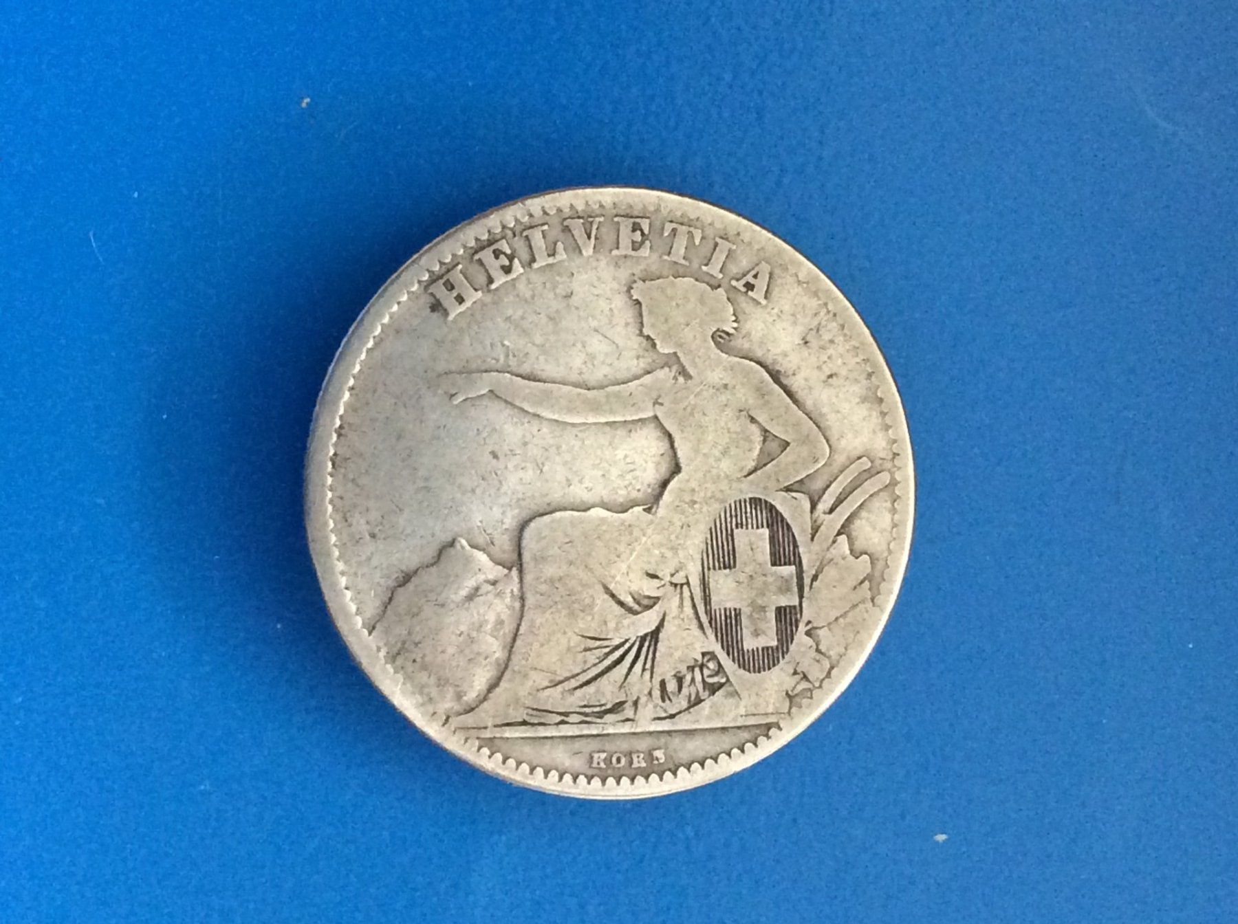 Tutti le monete: 2 francs  1860  Rare – Usato da Genève venduto da pie_fh2d 1