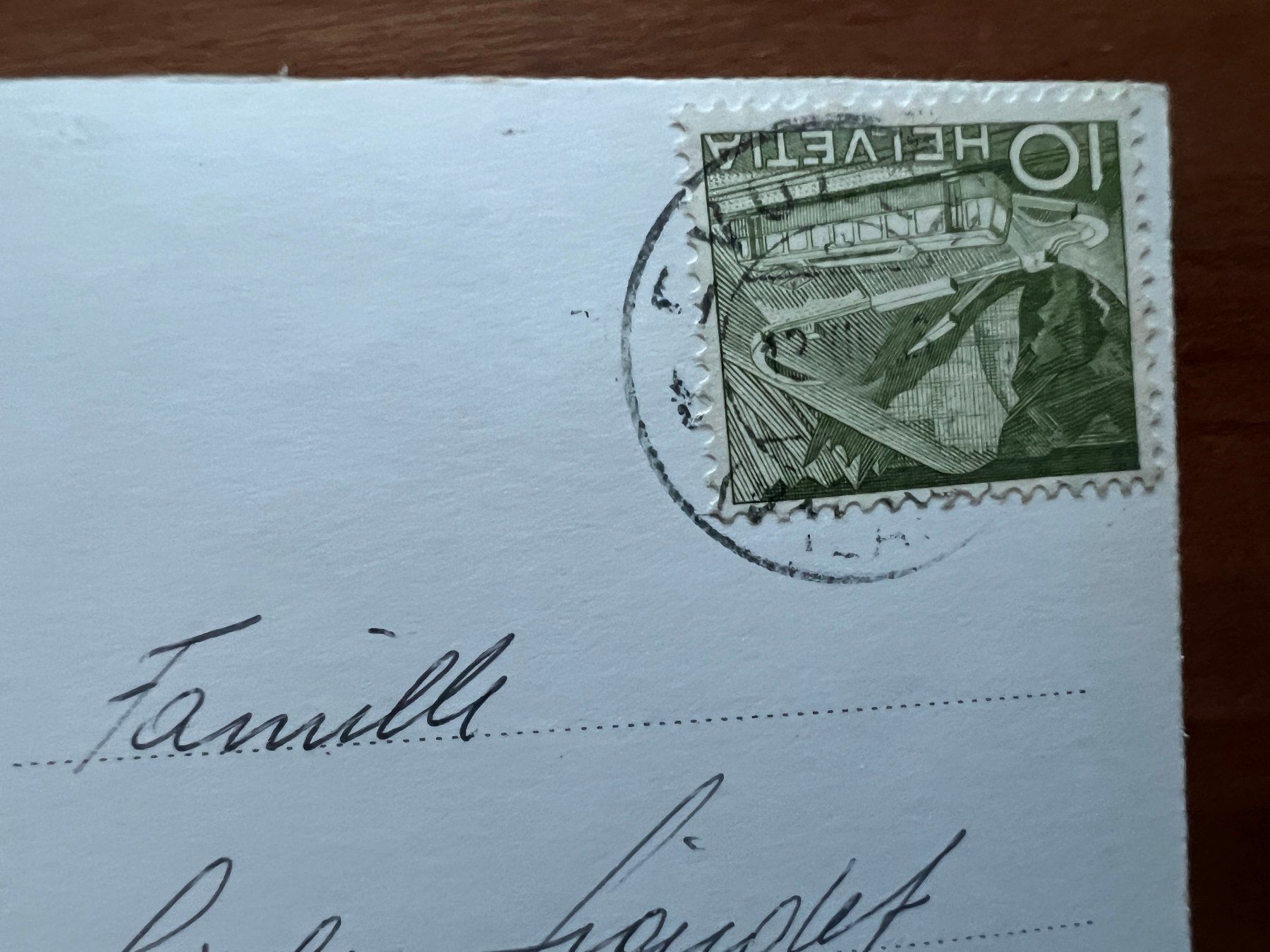 Cartoline postali: AK  ca. 1940 Evolene    (G2799) – Usato da Hinwil venduto da Sidi4 1