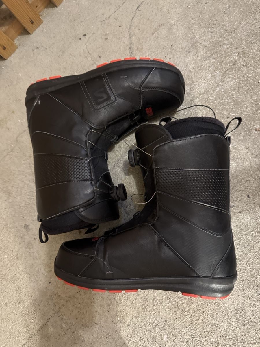 Salomon Scarpe da uomo: Snowboardschuhe Gr. 48, BOA Boots – Difettoso da Schliern b. Köniz venduto da amo_lln9 5