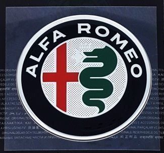 Alfa Romeo 3D Sticker Aufkleber 20mm 2er Set (Art. 21837) (Neu und ...