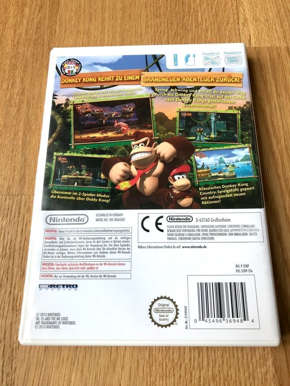 Nintendo Spiele: Donkey Kong Country Returns Wii – Gebraucht aus Basel von ece2108 1
