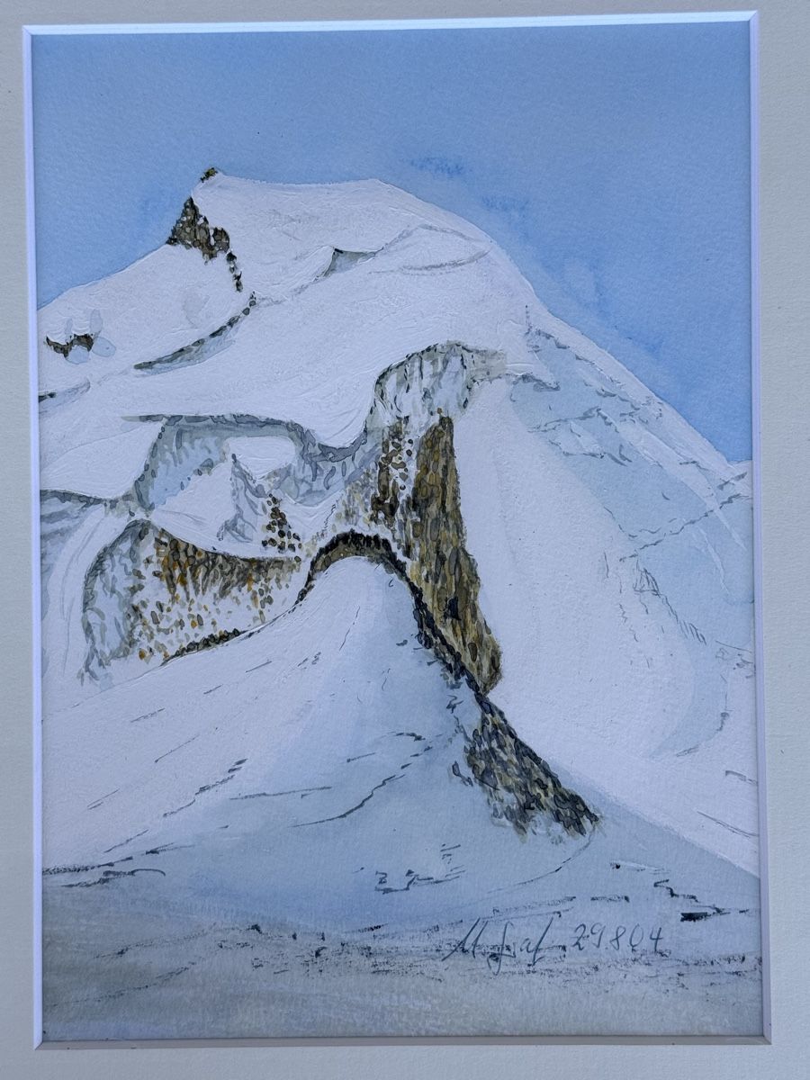 Tableaux: Gemälde - Schweizer Alpen / Winterlandschaft – D'occasion à Solothurn par NUVICO 4