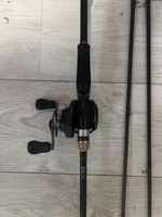 Canne à pêche casting Benkei avec Shimano Curado