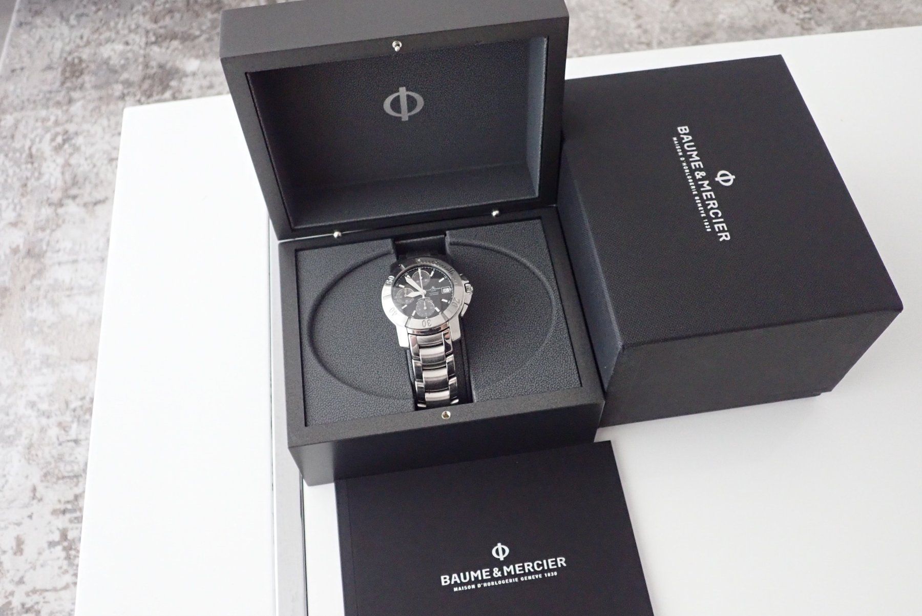 Baume & Mercier Montres: BAUME &MERCIER AUTOMATIC CHRONOGRAPH,CHRONOMETER  200METER. – D'occasion à Wohlen AG par superwatchesteam 7