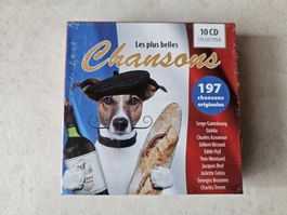 Les Plus Belles Chansons / 10 CD Box mit 197 Titeln / OVP