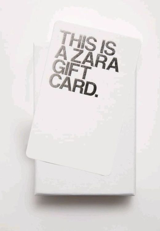 Zara Gutschein / Geschenkkarte Wert CHF 50 Kaufen auf Ricardo