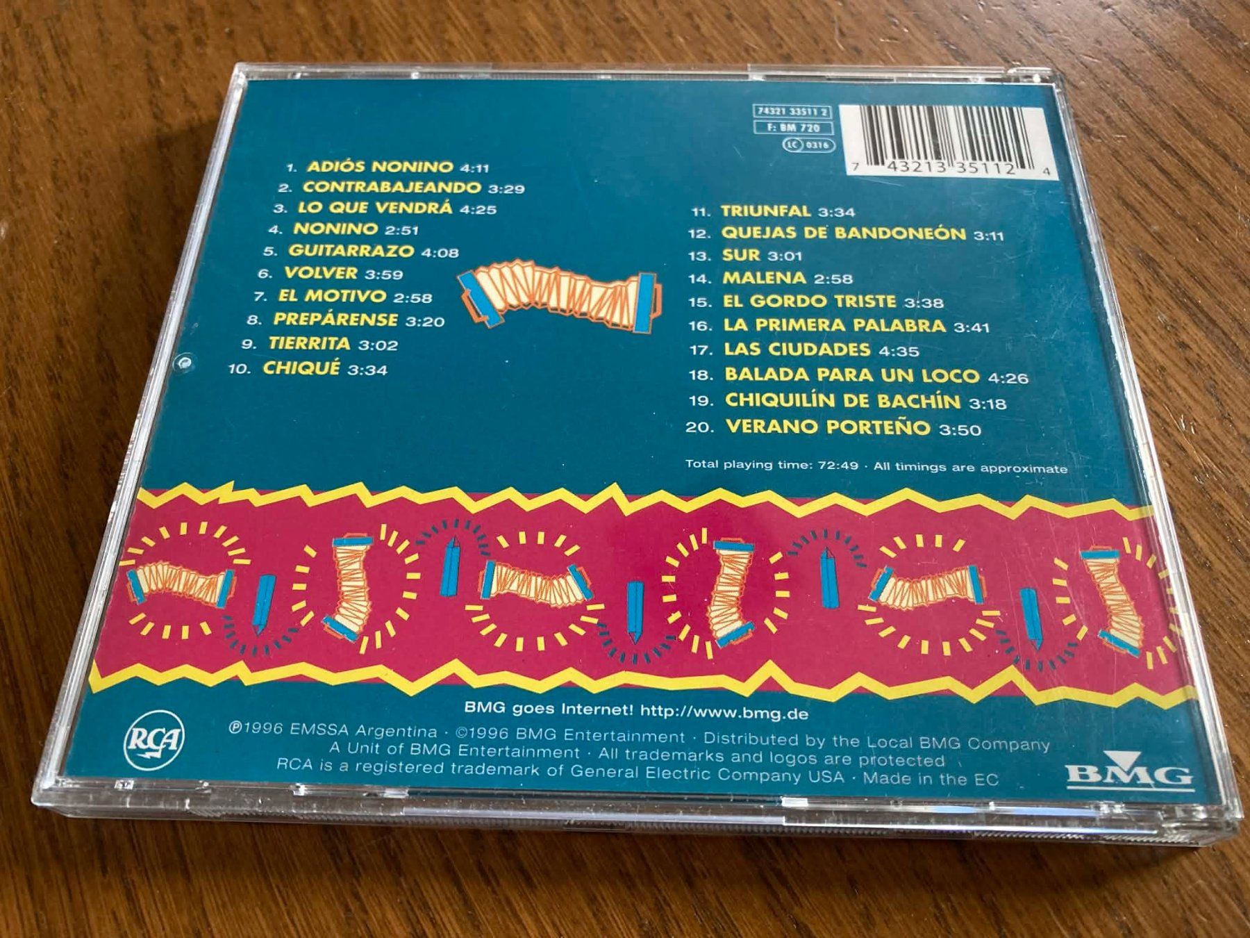 CD: Astor Piazzolla - 20 Greatest Hits CD – Usato da Lausanne venduto da sim_bc8q 1