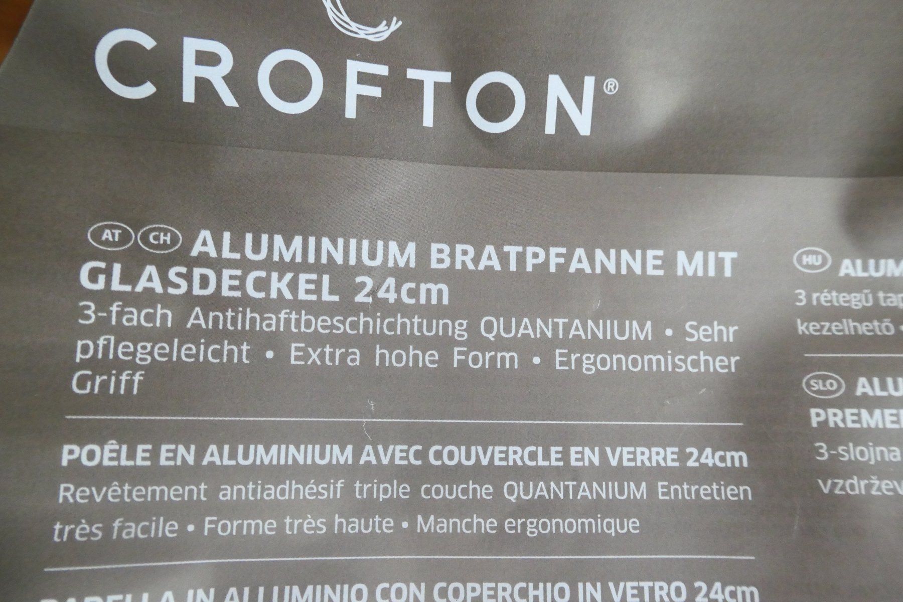Pyrex Padelle: Crofton Glasdeckel 24cm - Neu und OVP – Nuovo (secondo la descrizione) da Diegten venduto da marcel3891 4