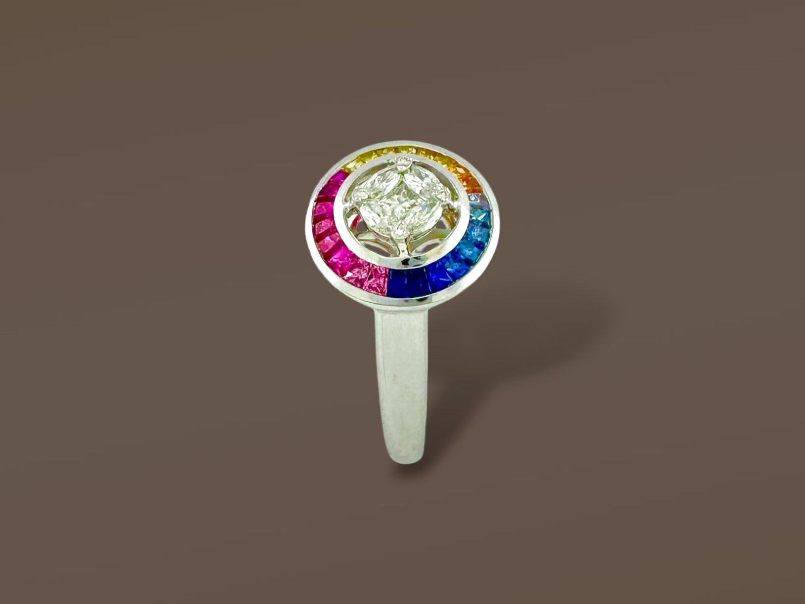 Bagues: Rainbow Saphir - Diamant - Ring – D'occasion à Zuzwil SG par artimmo 4