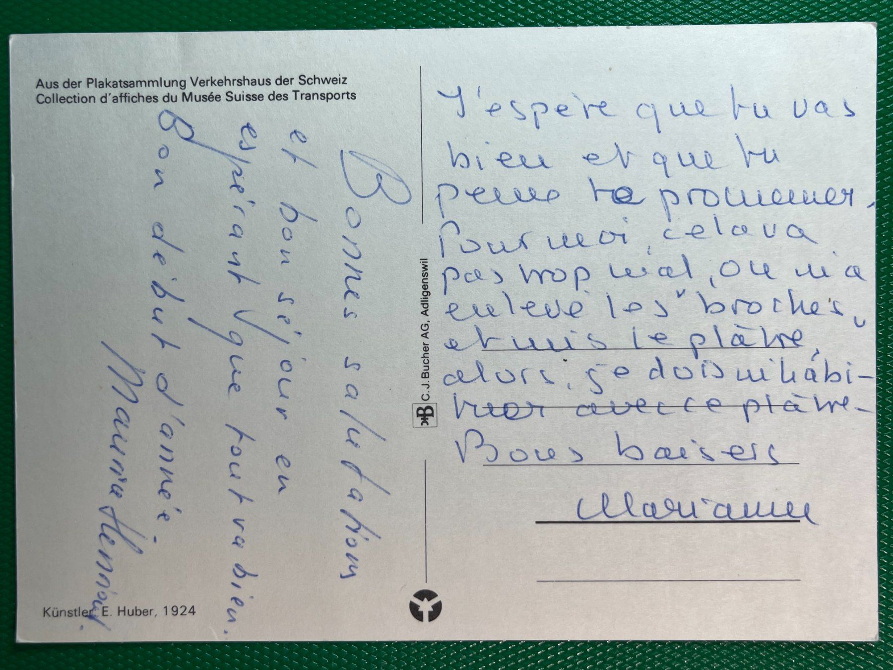 Cartoline postali: Plakatsammlung - Verkehrshaus – Usato da Steg VS venduto da _vinci_ 1
