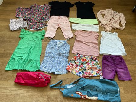 😎 Sommer Kleiderpaket 116 122 Girl