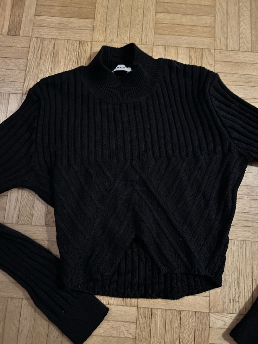 Maglioni & Felpe: Cropped Longsleeve schwarz S gothic – Nuovo (secondo la descrizione) da Winterthur venduto da MetalCicada 1