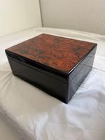 Humidor Zigarrenkiste – Schwarz – Hygrometer – Zubehör