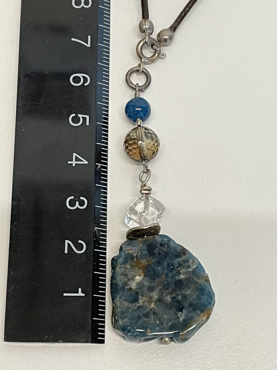 Catenine: Kette mit Apatit Anhänger – Usato da Rümlang venduto da euqinom16 3