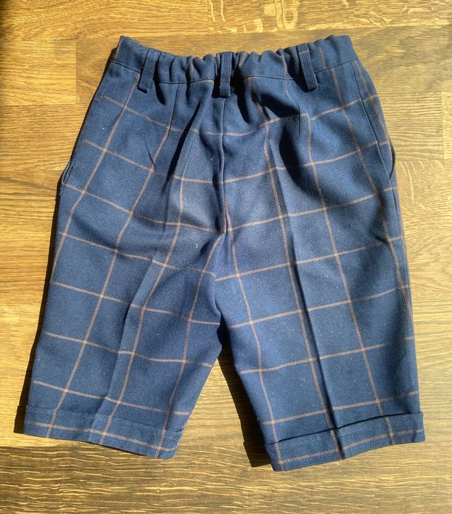 Pantaloni: elegante kurze karierte Hose, Gr. 120 – Usato da Au ZH venduto da cafisafr 1