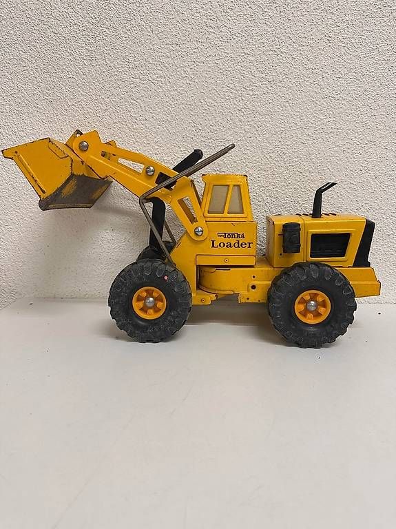 Tonka Giocattoli: Vintage Tonka Loader Radlader aus Metall – Usato da Obernau venduto da Arche_Noah_Brocki