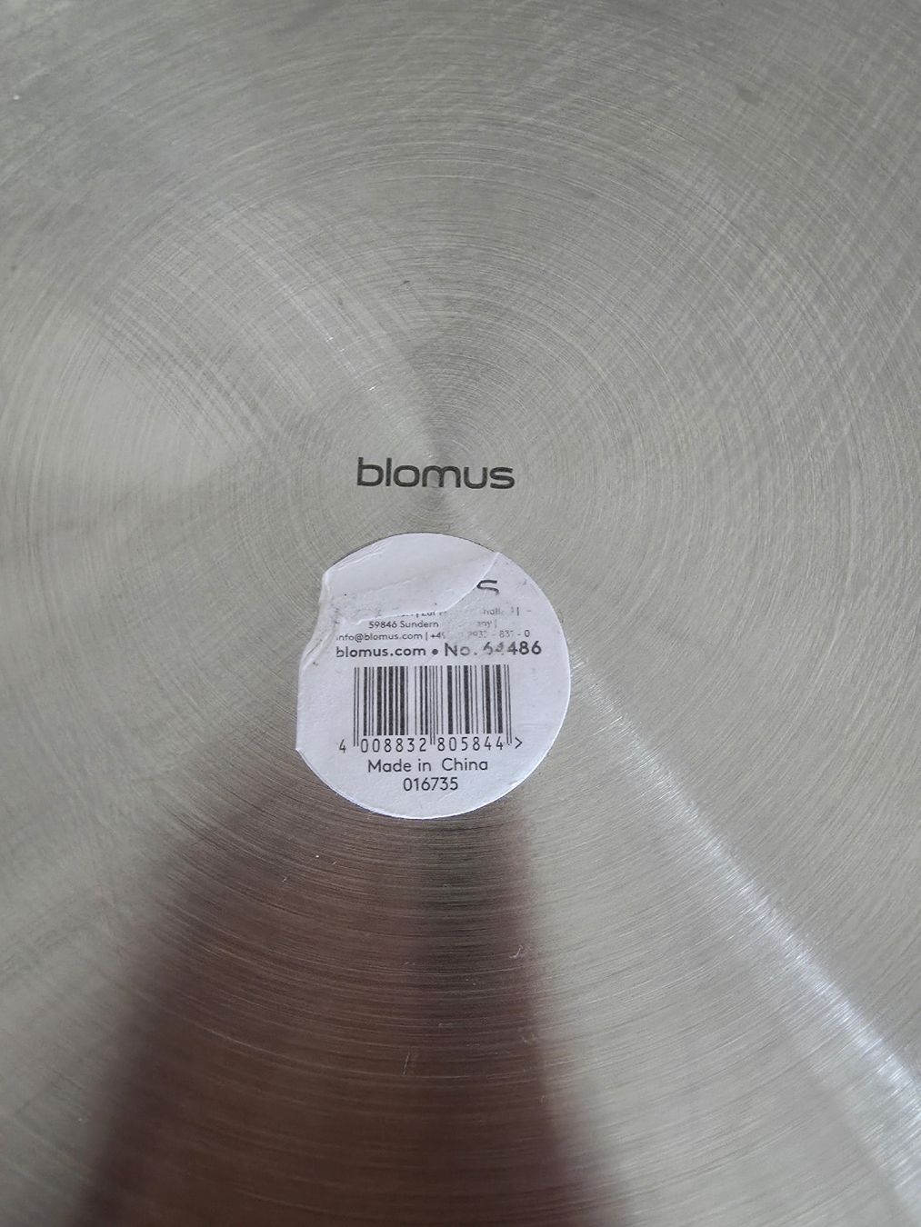 Blomus Servierplatten: Blomus Edelstahl Peasy Tablett / 38cm Durchmesser – Gebraucht aus Gossau SG von Ma_rija92 2