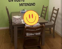 Esstisch ausziehbar inkl. 4 Stühle
