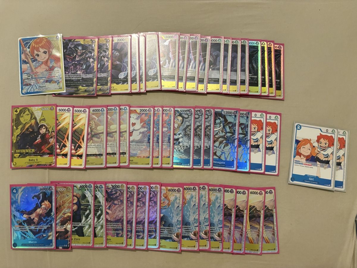 Bandai Cartes à collectionner: One Piece Sammelkarten Nami Deck Turnierbereit! – Neuf (Voir description) à zuchwil par Niki_HDx