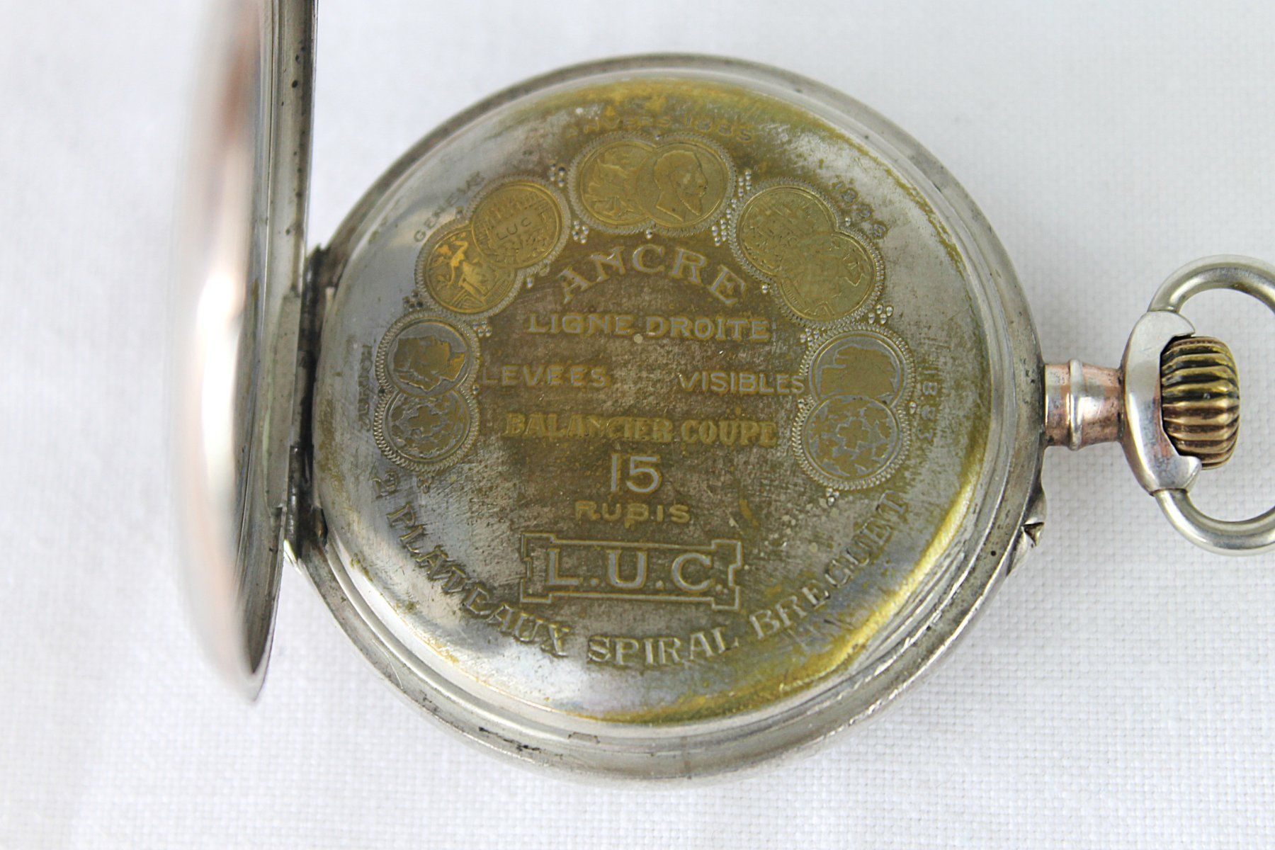 Chopard Montres: L.U.C. Chopard Taschenuhr Silber 0.800 – D'occasion à Reinach BL par bk_brockireinach 4