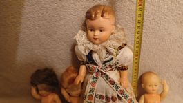 Puppen Set mit Trachtenpuppe gebraucht guter Zustand
