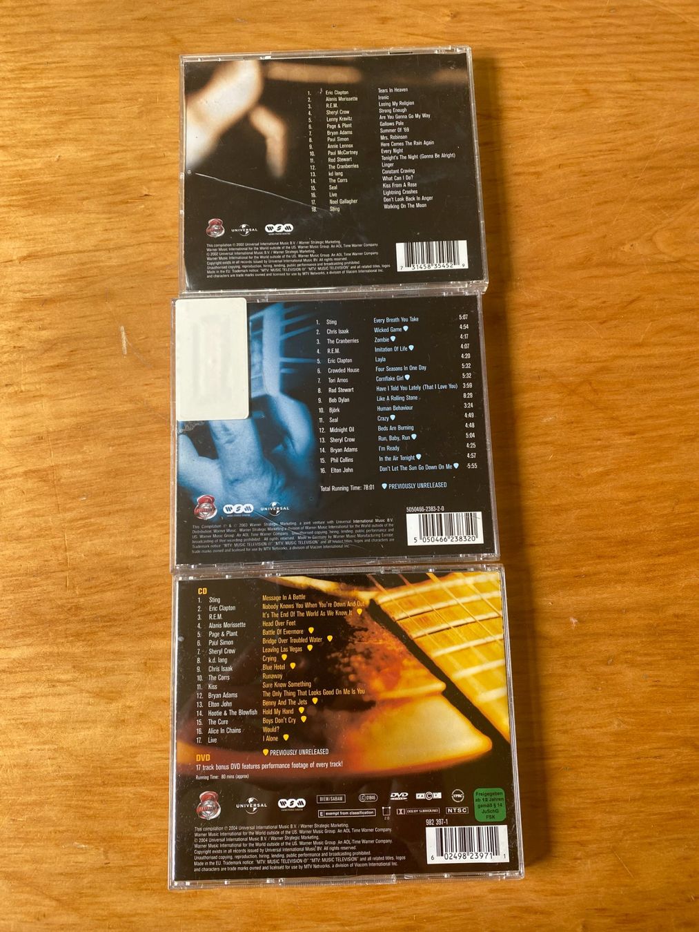 CD: 3 CDs UNPLUGGED – Usato da Luzern venduto da Turmliebe 1