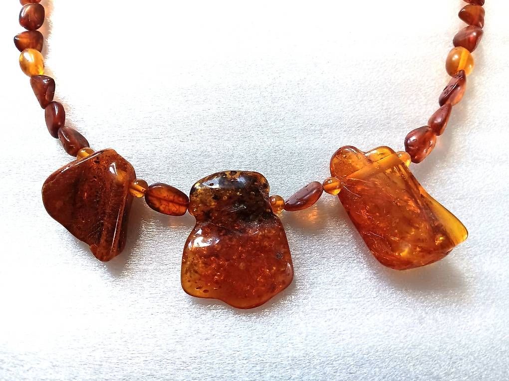 Catenine: 💎 Einzigartiges Bernstein Collier – Nuovo (secondo la descrizione) da Matzingen venduto da zingana 3