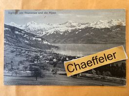 1926 Sigriswil am Thunersee und die