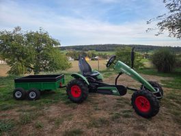 BERG Fendt Gokart XL BFR neuwertig mit Anhänger
