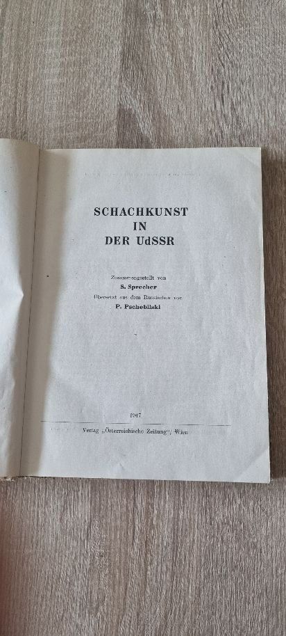 Libri: Schachbuch Schachkunst in der UdSSR – Usato da Muttenz venduto da Langerochade