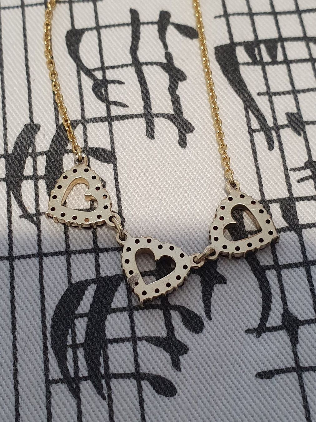 Catenine: Granat-Herz Collier 😍 – Usato da Wohlen AG venduto da palmsprings 5