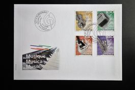 2008 FDC Sondermarke Musik