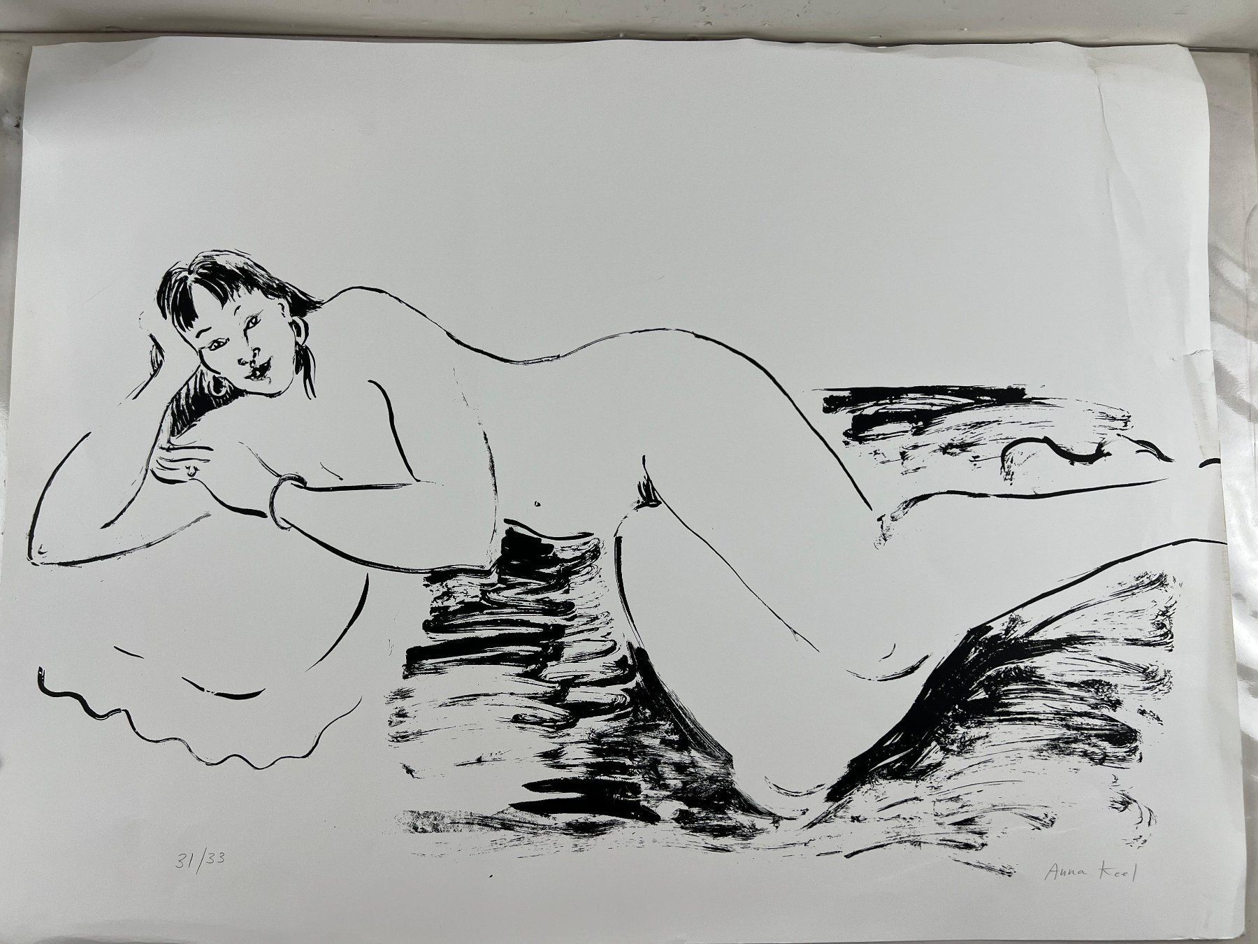 Grafica & Litografie: Anna Keel, SERIGRAPHIE SIGNIERT NUMMERIERT – Usato da Gersau venduto da kunst-online 2