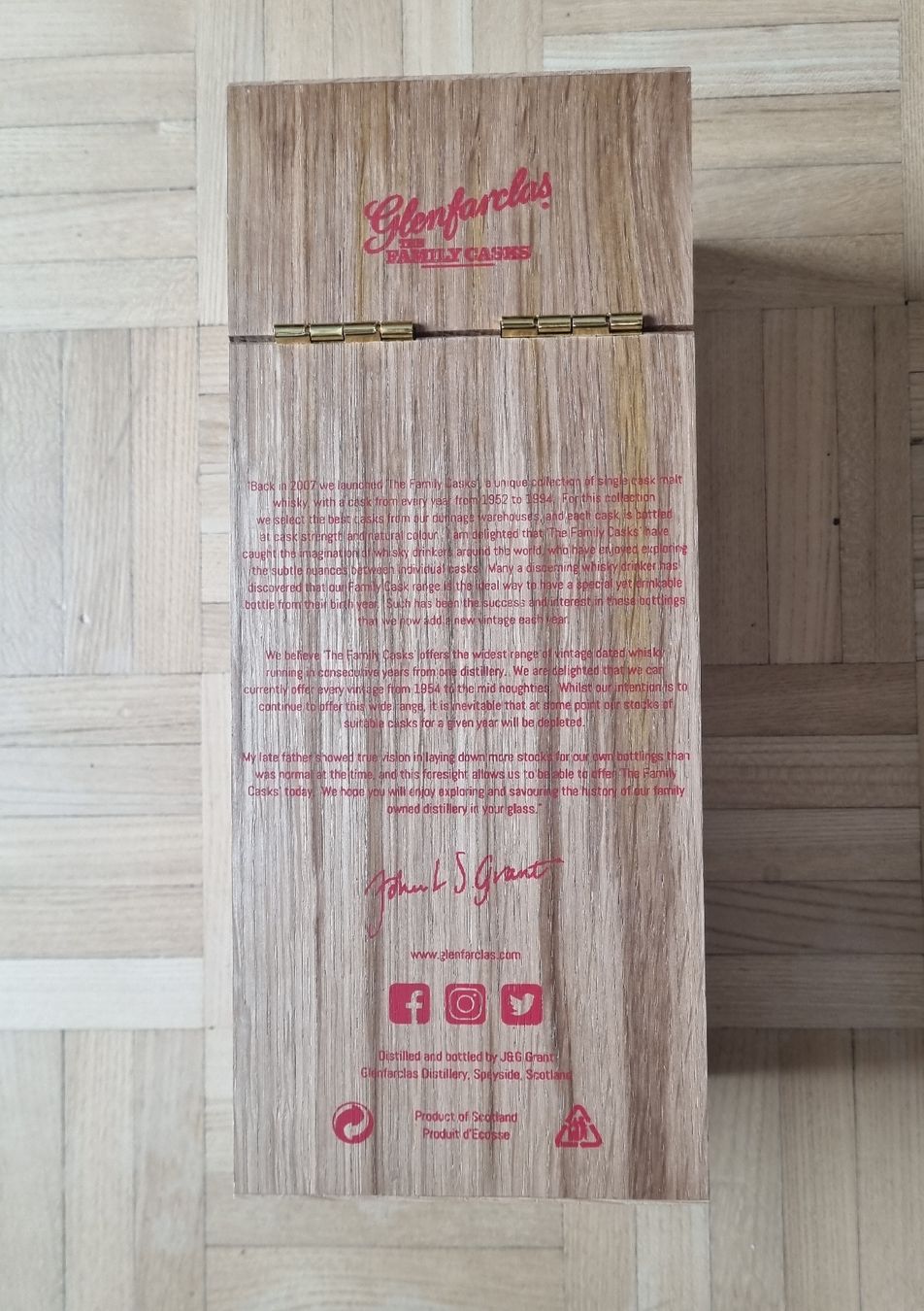 Glenfarclas Bevande alcoliche: Glenfarclas Family Casks 1998 Single Cask Whisky – Nuovo e nell'imballaggio originale da St. Gallen venduto da EnricoPalazo 2