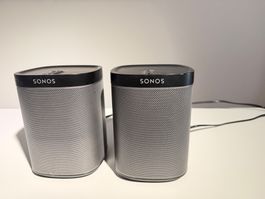 2x Sonos Play:1 (Schwarz)