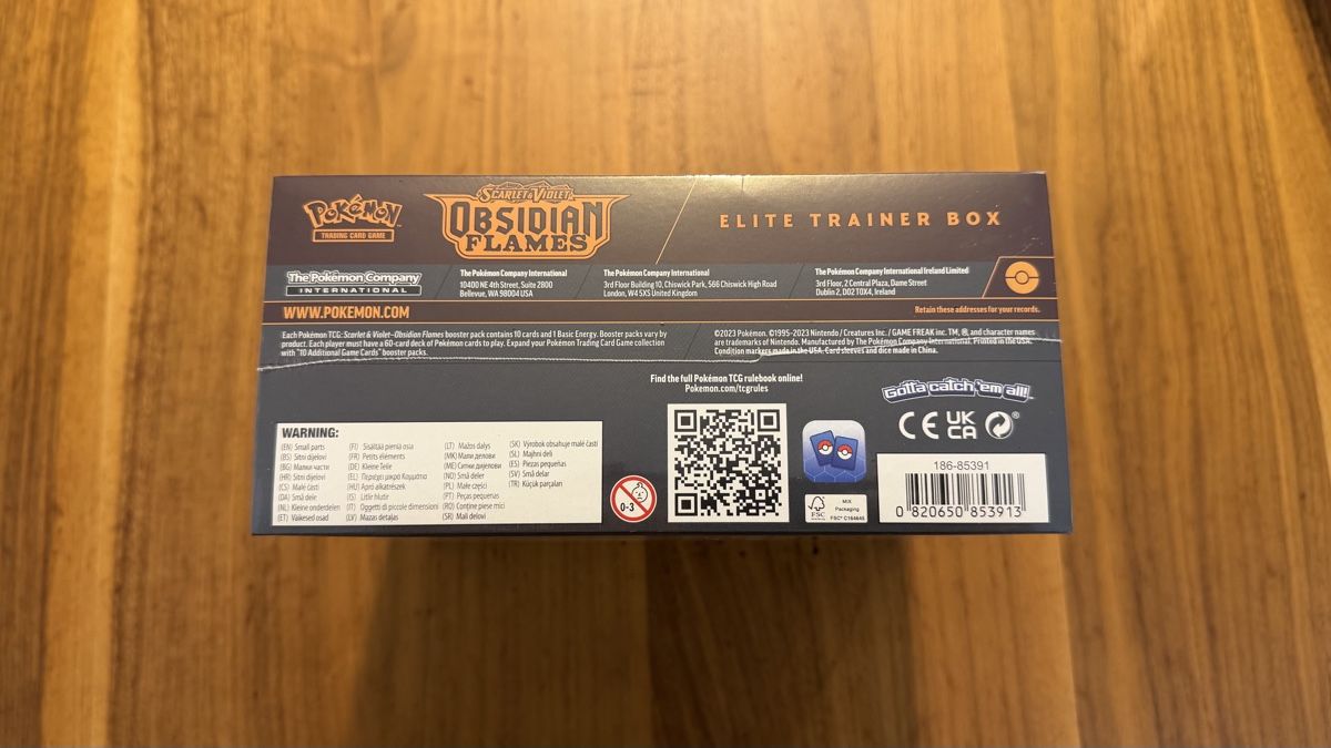 Pokémon Carte collezionabili: Pokémon Obsidian Flames ETB - EN – Nuovo e nell'imballaggio originale da Bonaduz venduto da Snake86 5