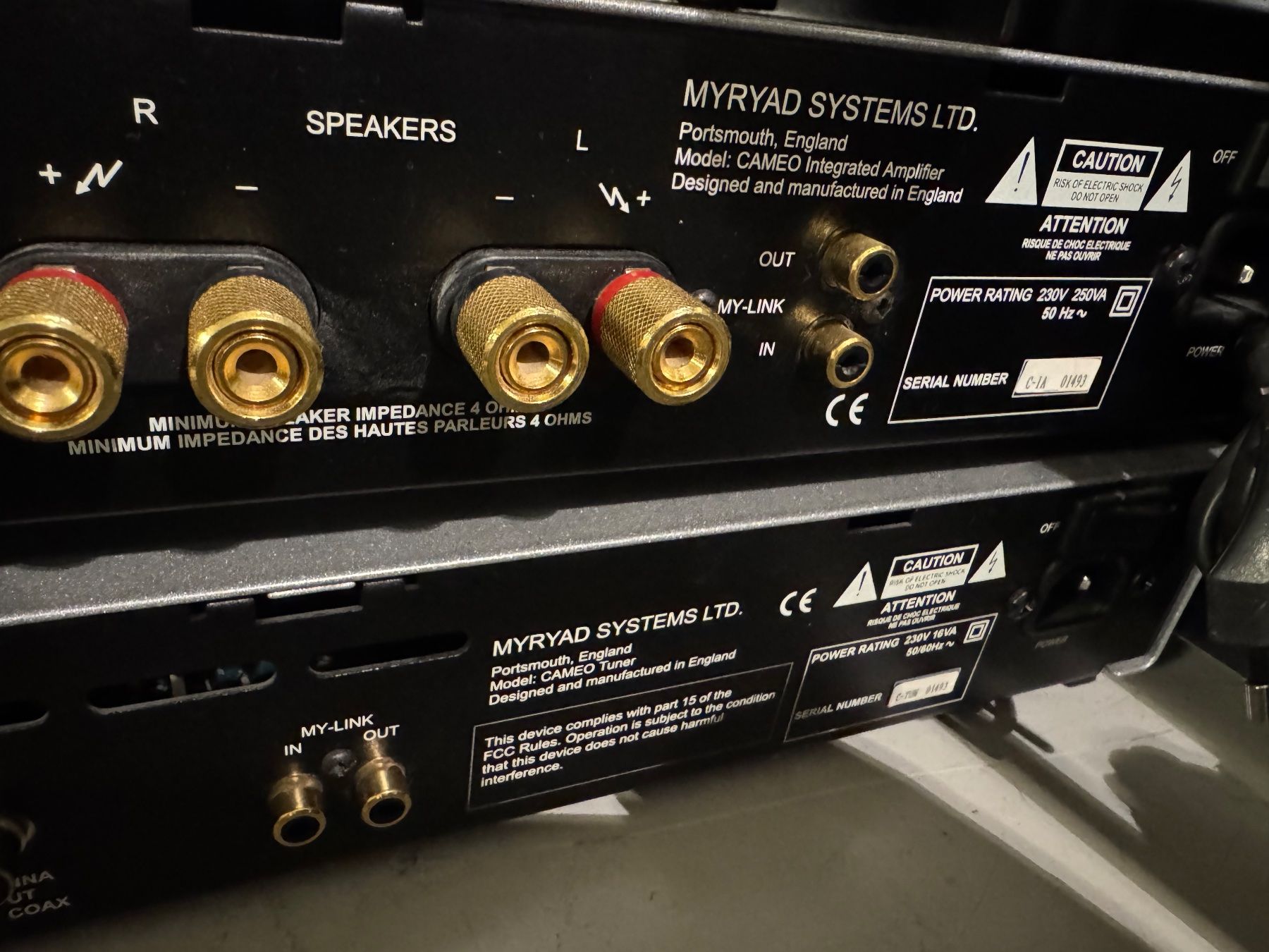 Verstärker: Myryad Amplifier und Thuner   High End Lieferung Gratis – Gebraucht aus Thun von Thuno6 8
