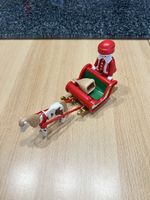 Playmobil Weihnachtsmann Schlitten Figuren Konvolut gebrauch