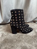 Bottines Morgan velours noir cloutées T40 