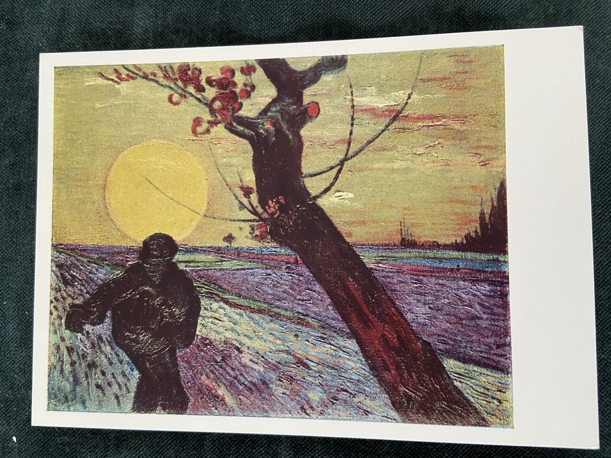 Cartoline postali: Postkarte Vincent van Gogh Der Sämann – Usato da Luzern venduto da waterfront1