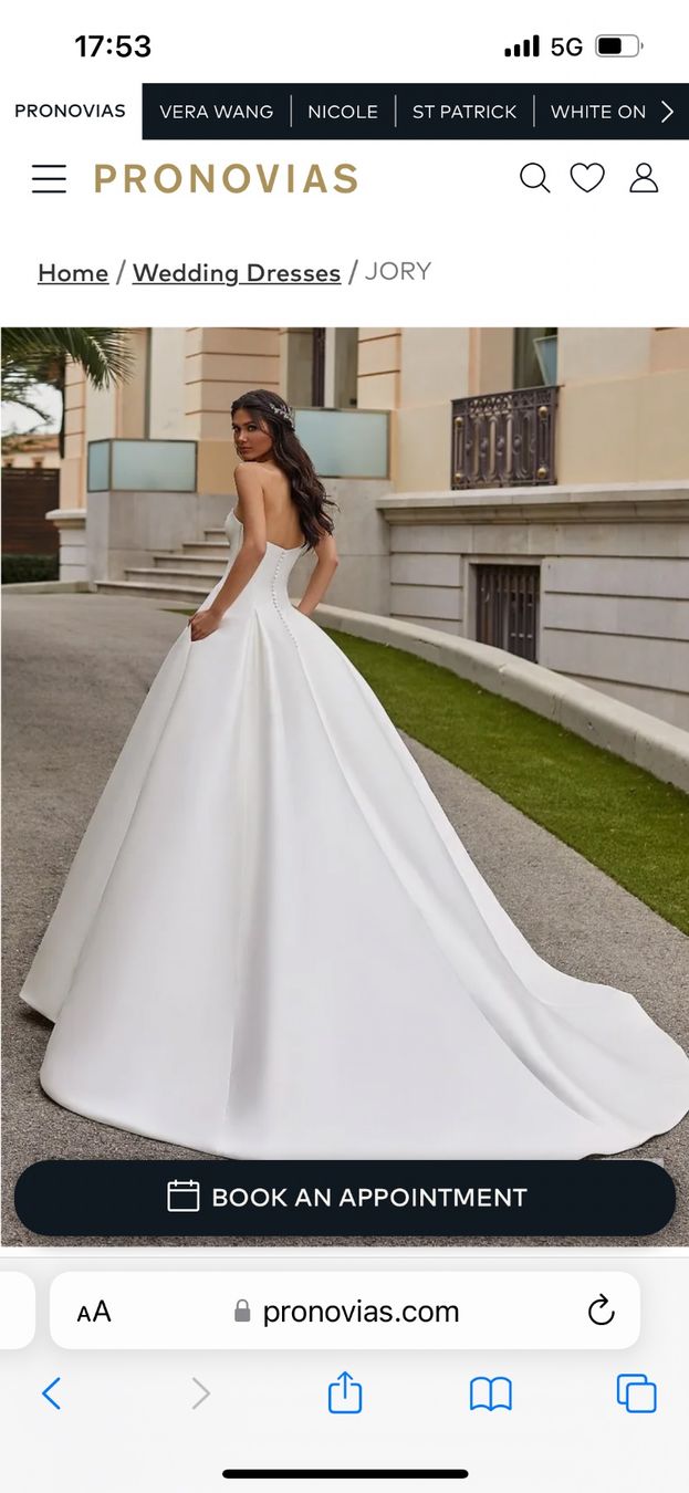 Pronovias Vestiti: Wedding gown - princess style – Usato da Zollikon venduto da jud_cmm9 5