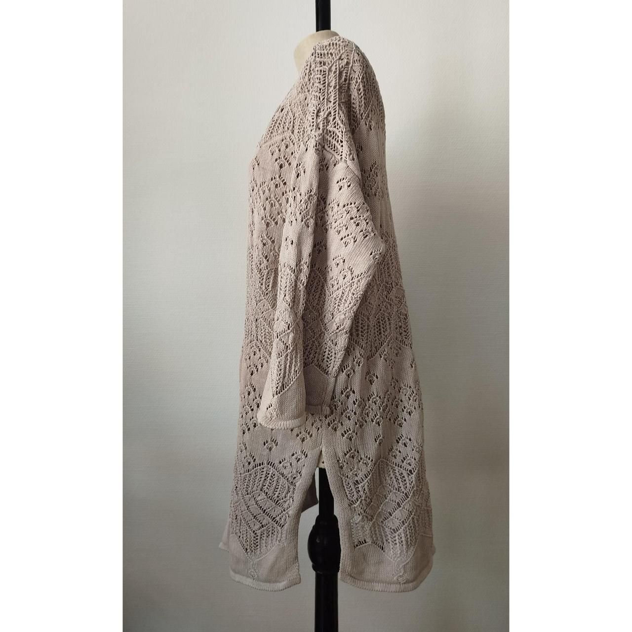 Pulls & Sweat-shirts: beiger Strick-Cardigan Boho – D'occasion à St. Gallen par jbu_ns6v 1