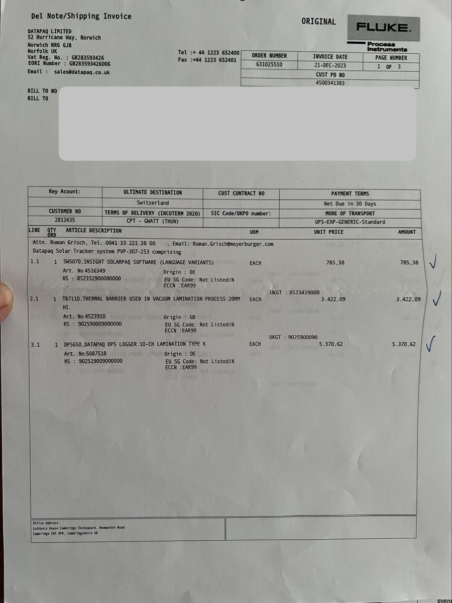 Strumenti musicali: Système Datapaq / Fluke DP5 10 canaux complet – Usato da Basel venduto da La.Bonne.affaire 6