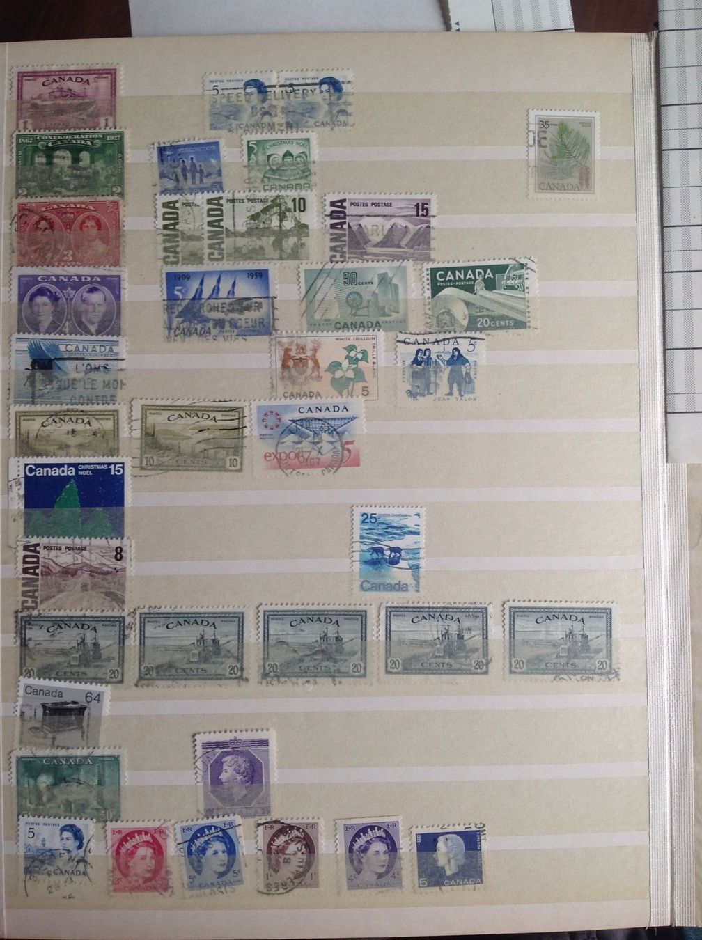 Alle Briefmarken: timbre canada 30.8.4 – Gebraucht aus Vuiteboeuf von broticaire 3